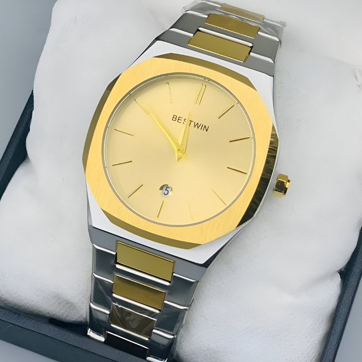 BESTWIN Series Automatic Golden Dial Masterpiece for Refined Style