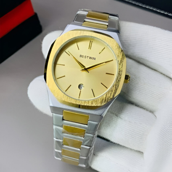 BESTWIN Series Automatic Golden Dial Masterpiece for Refined Style